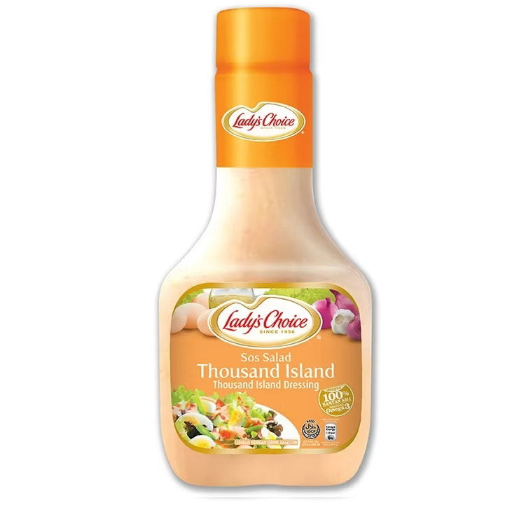 salad dressing lady's choice Lady's Choice Salad Dressing Thousand Island /Coleslaw /Fruit Salad 250ml