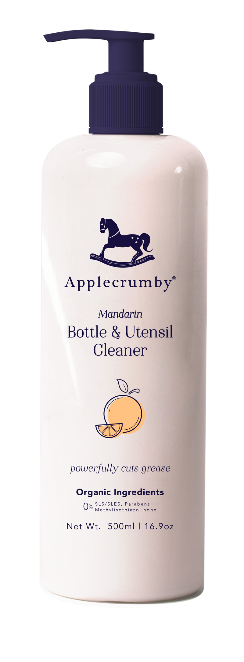 Applecrumby Bottle & Utensil Cleaner 500ml - Mandarin