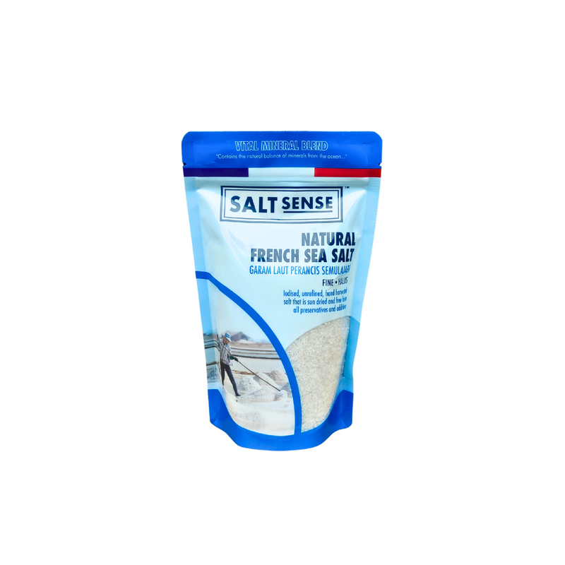Saltsense Natural French Sea Salt Iodised 500G