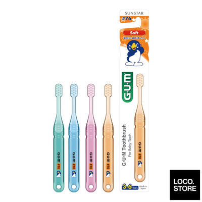 Gum Kids Toothbrush Baby Teeth 3-6 Years - Baby & Kids -