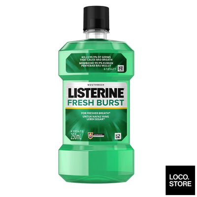 Listerine Mouth Wash Fresh Burst 250ml - Oral Care -