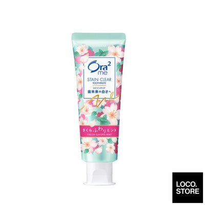 Ora2 Me Stain Clear Toothpaste Fresh Sakura Mint 130G - Oral