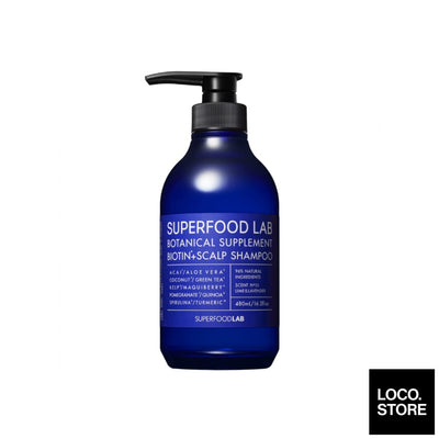 Superfood Lab Biotin & Scalp Shampoo 480ml - Hair - Shampoo