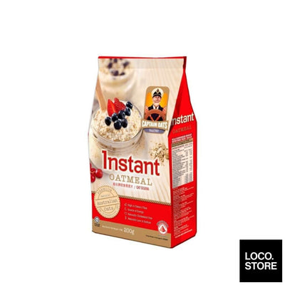 Captain Oats Instant 200g (Foil pack) - Oats & Cereals