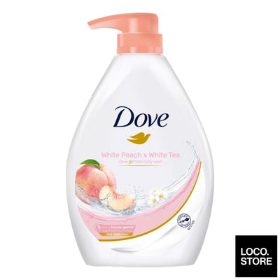 Dove White Peach Body Wash 1000ml - Bath & Body