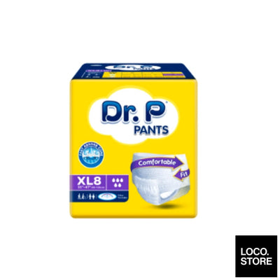 Dr.P by Tena Adult Diaper Pants XL 8s - Wellness - Adult