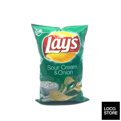 Lays Potato Chips - Sour Cream & Onion 184g - Snacks