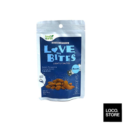 Love Earth Bites Lightly Salted Almond 40g - Snacks
