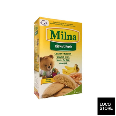 Milna Baby Rusk Banana 260g - Baby & Child