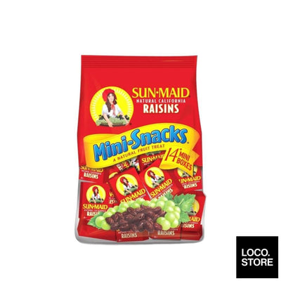 Sunmaid Raisins 14g X 14 (Bag) - Snacks