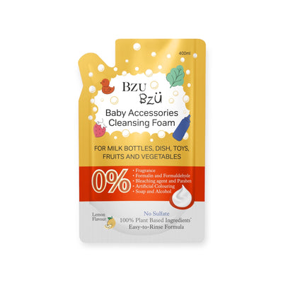 BzuBzu Baby Accessories Cleansing Foam Lemon 400ML Refill
