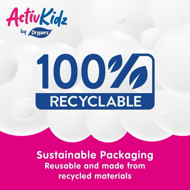 Drypers ActivKidz Antibac Moistfoam Hand Wash Prickly Pear and Fruity Fresh 200ml