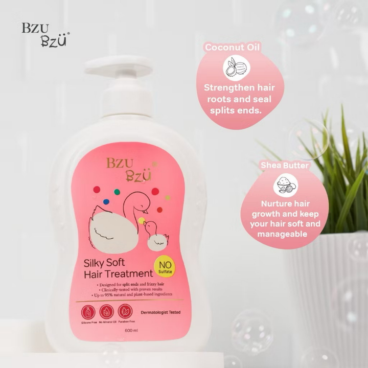 BzuBzu Silky & Soft Shampoo 600ml