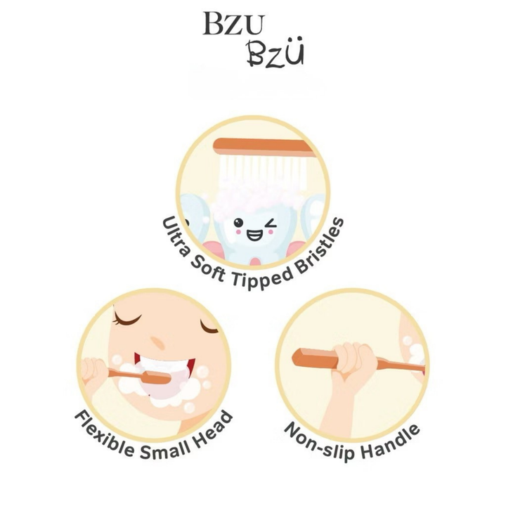 BzuBzu Kids Toothpaste Grape Bundle