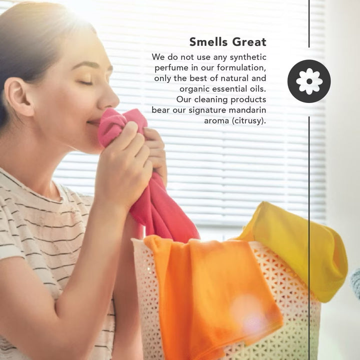 Applecrumby Laundry Detergent  1L - Fresh Scented Natural Laundry Cleaning