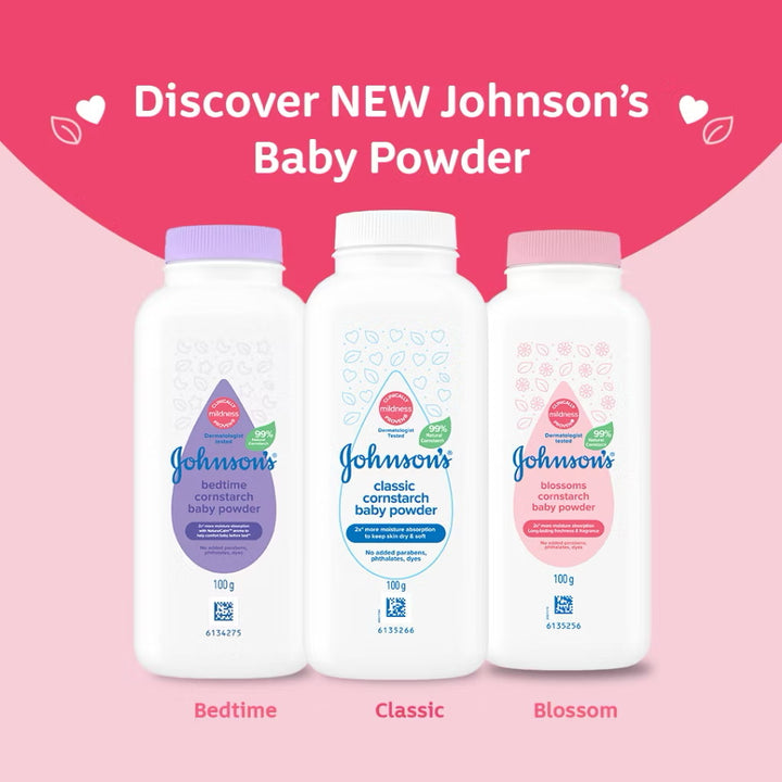 Johnsons Baby Blossoms Powder 500G Twin Pack