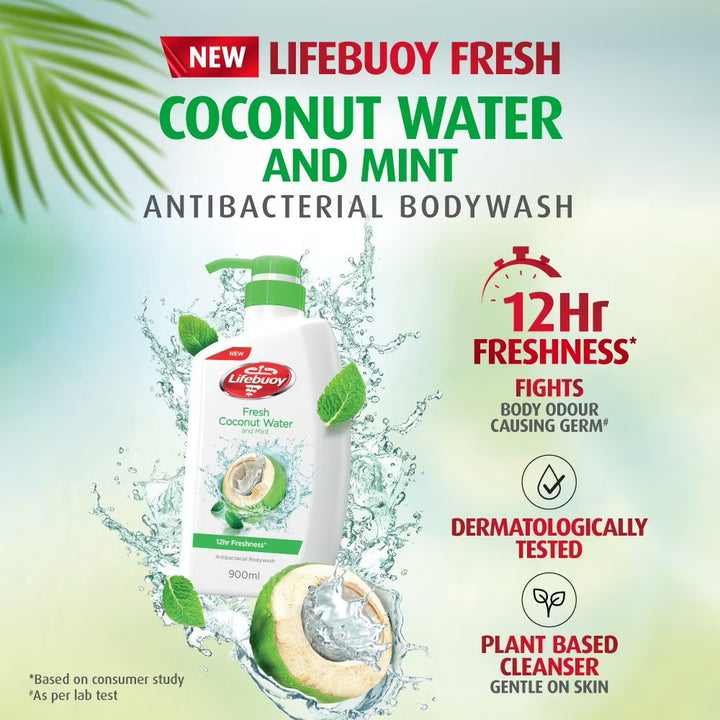 Lifebuoy Body Wash Coconut Refill 850ml