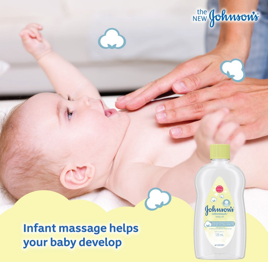 Johnsons Baby Cottontouch Oil 125ml