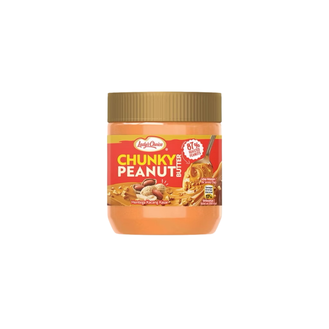Ladys Choice Peanut Butter Chunky 170g