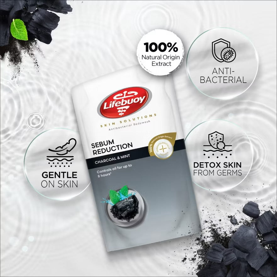 Lifebuoy Body Wash Charcoal (Refill) 800ml