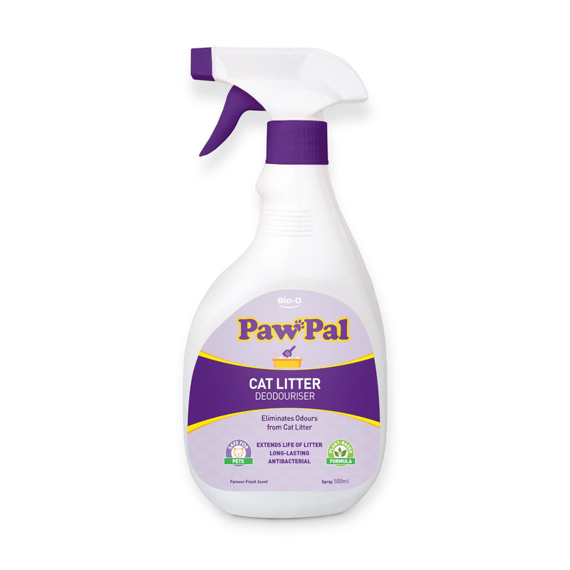 PawPal Cat Litter Deodouriser Spray 500ml Forever Fresh