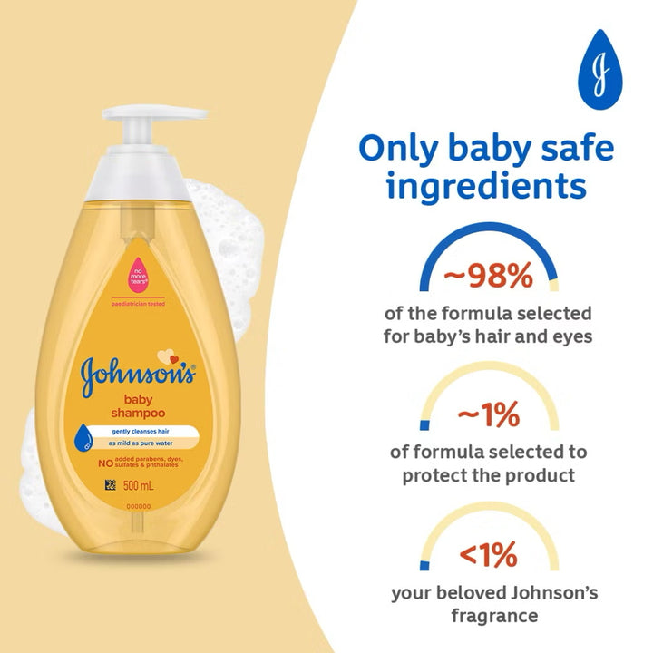 Johnsons Baby Shampoo Gold 800ml