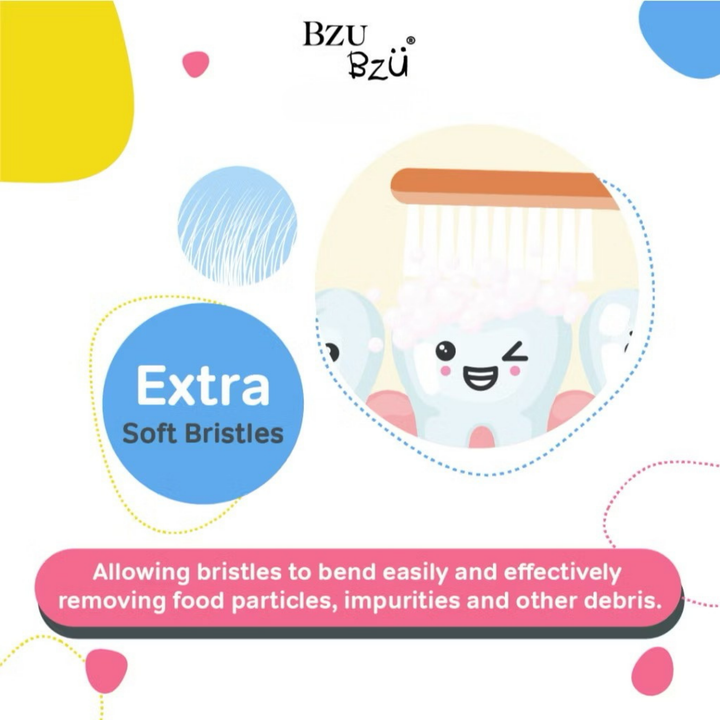 BzuBzu Baby Toothbrush 2 In 1