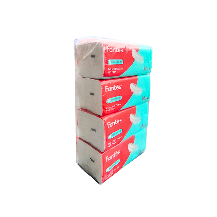 Fantes Facial Tissue Soft Pack 4x200s