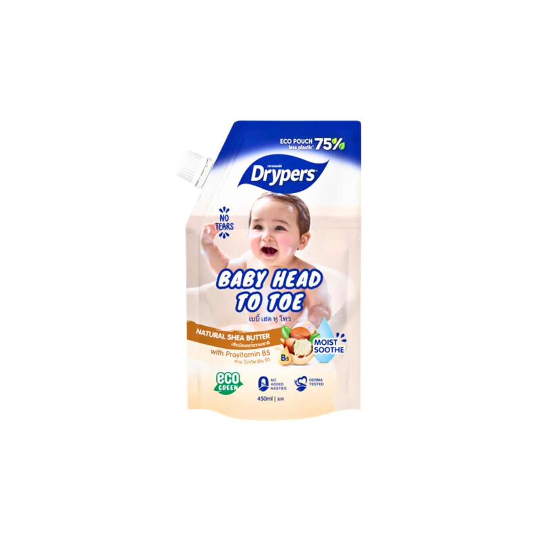 Drypers Baby Head to Toe 450ml