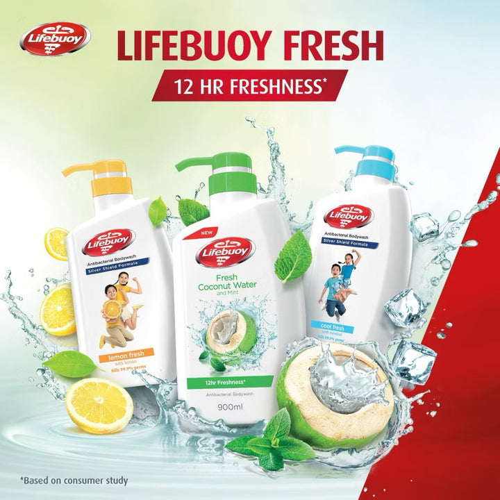 Lifebuoy Body Wash Coconut Refill 850ml