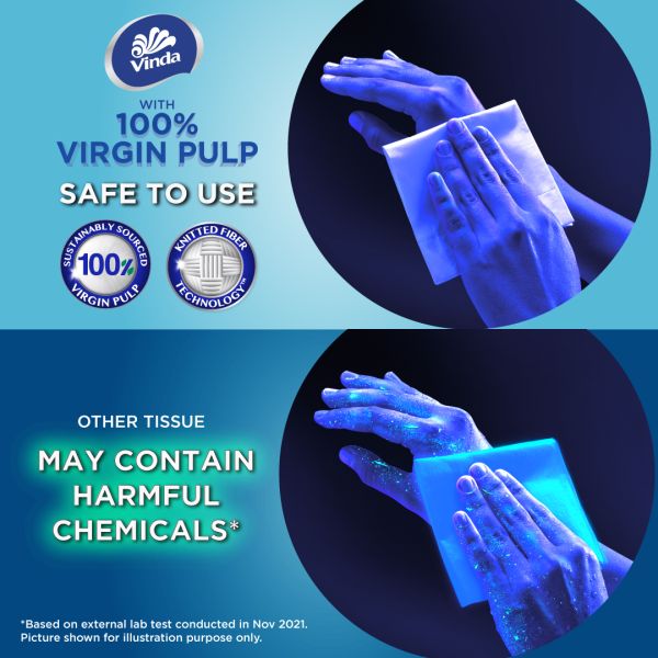VINDA Deluxe Tissue 3 ply (S) 50s x 12