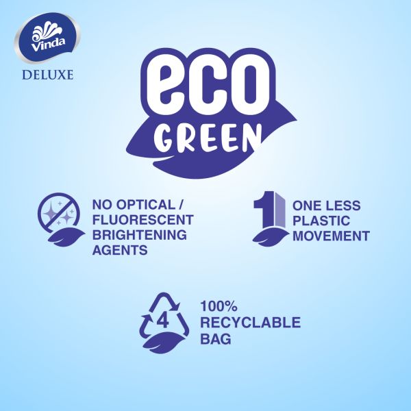 VINDA Deluxe Tissue 3-ply 1 Pack 50s