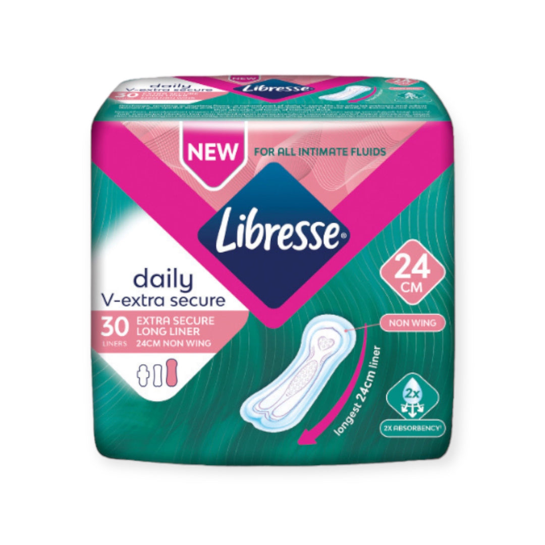 Libresse Extra Secure Long PantyLiner 24cm 30s