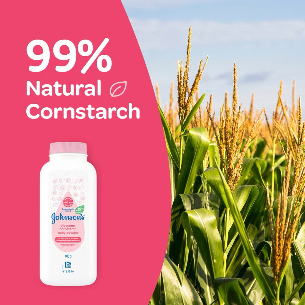 Johnsons Baby Blossoms Powder 500G Twin Pack