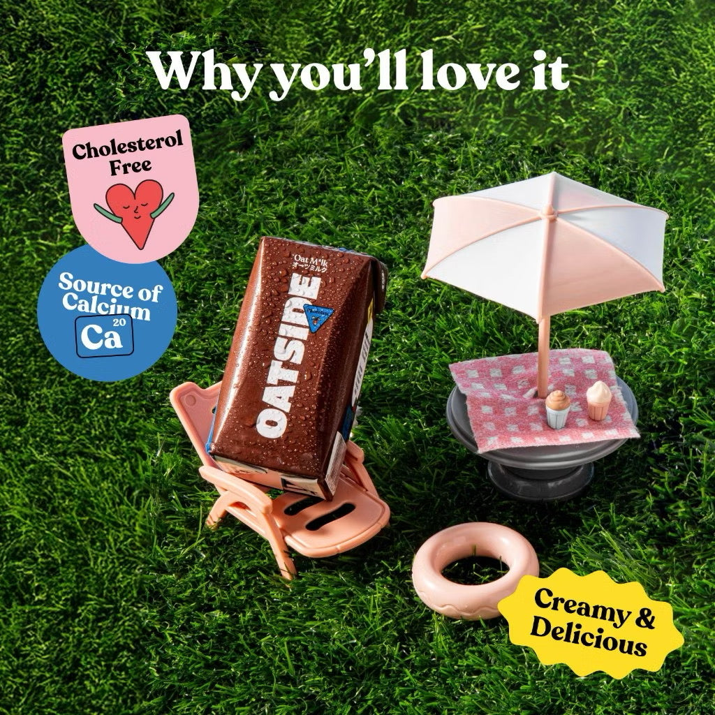 Oatside Chocolate Oat Milk 200ml (Pack of 3)