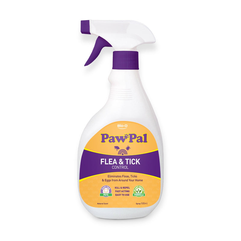 PawPal Flea & Tick Control Spray 500ml Natural
