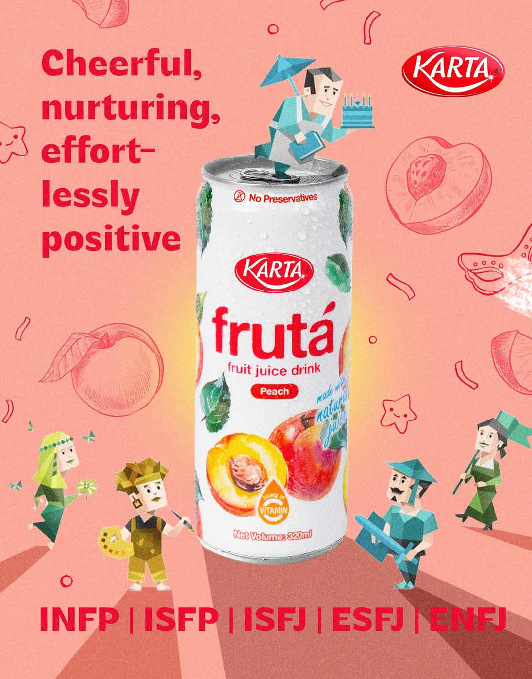Karta Fruta Fruit Juice Drink 320ml