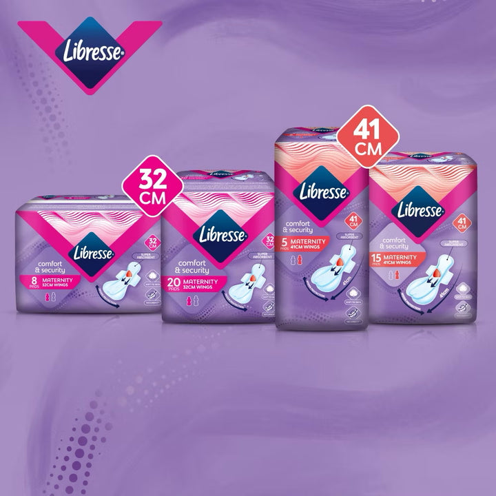 Libresse Maternity WB Night Wing 32cm 20s