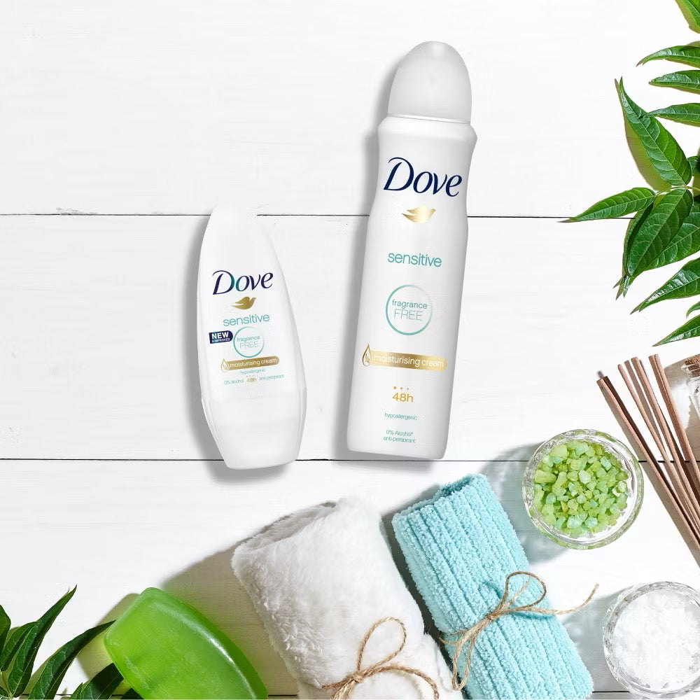 Dove Deodorant Roll On Sensitive 40ml