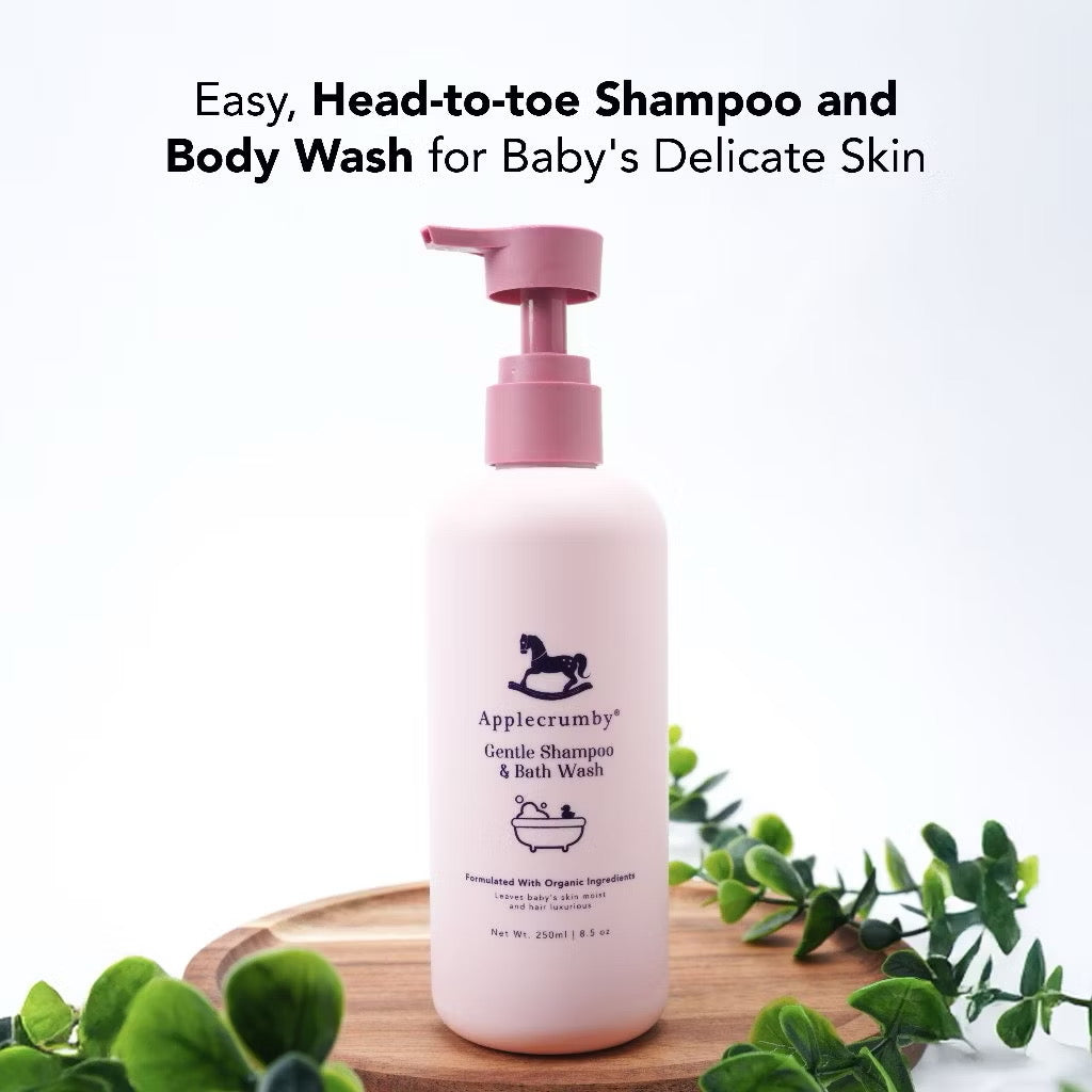 Applecrumby Gentle Shampoo & Bath Wash 250ml