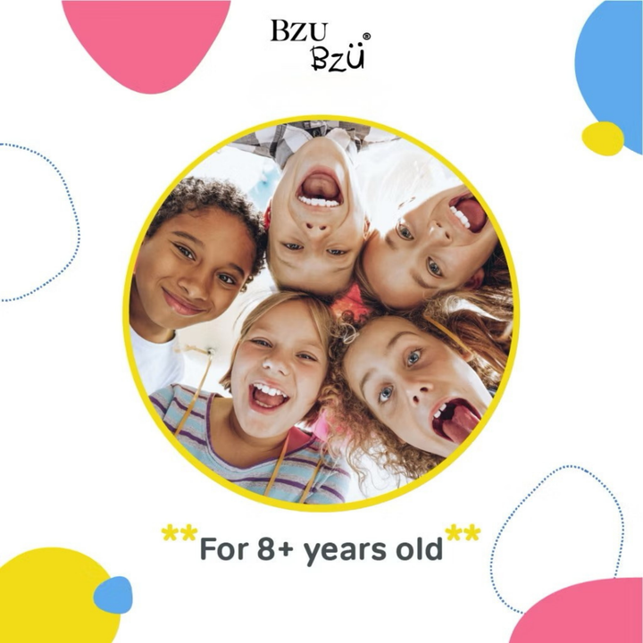 BzuBzu Kids Toothbrush For 8+ Years Twin Pack