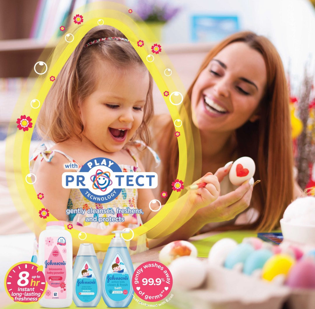 Johnsons Baby Bath Peach 1000ml