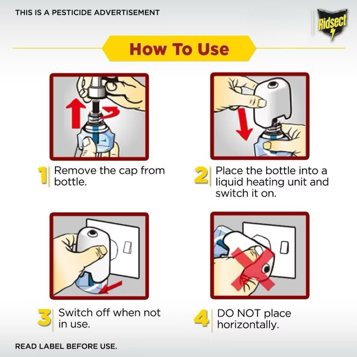 Ridsect Liquid Heater 60N 60 nights/ 44ml