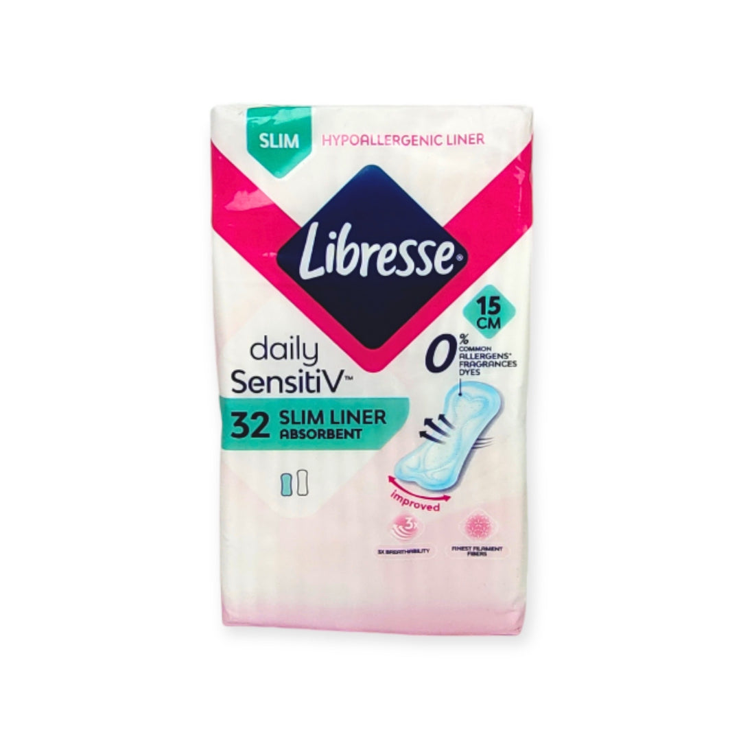 Libresse SensitiV Slim PantyLiners 32s