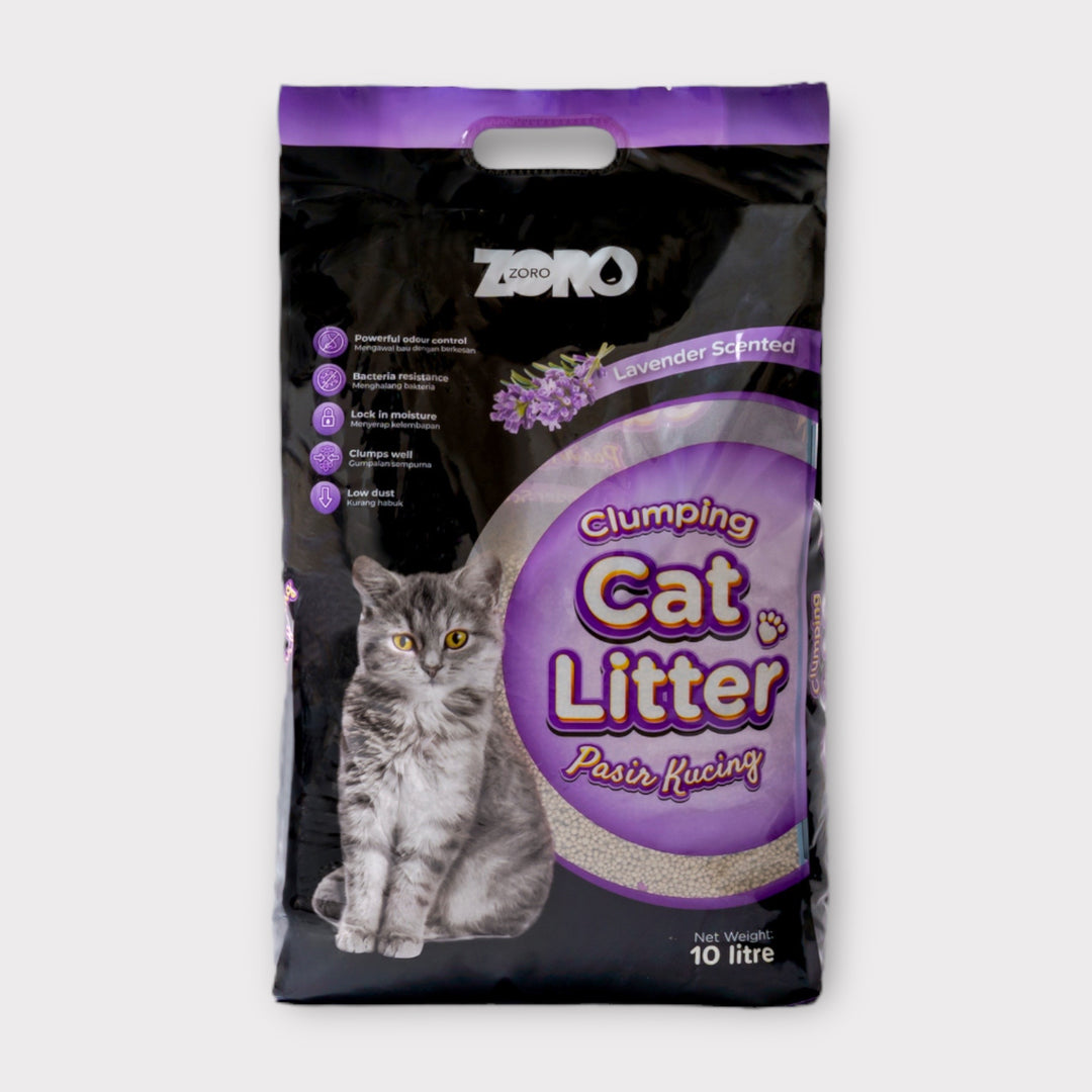 Zoro Cat Litter Lavender 10L