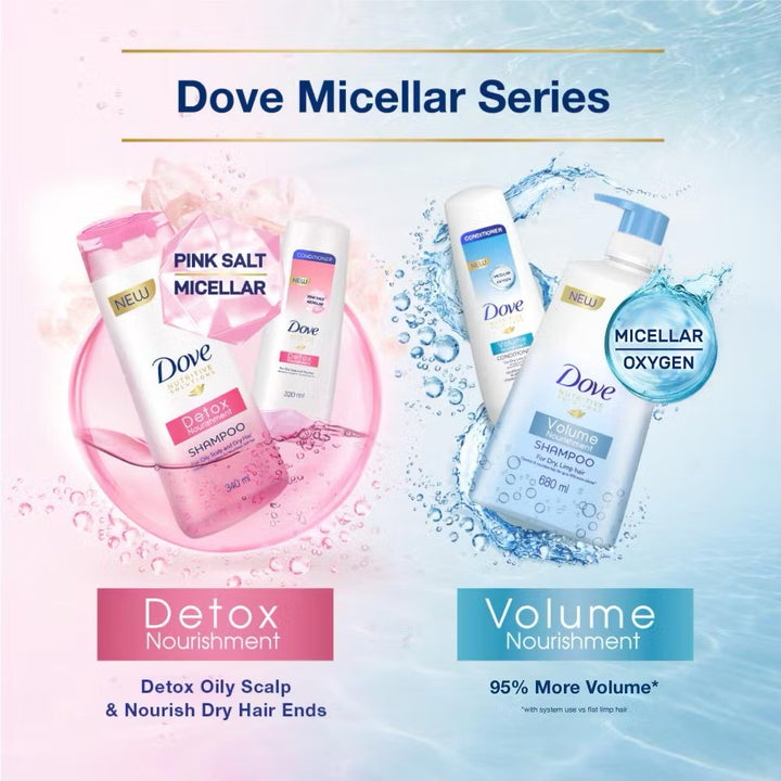 Dove Shampoo Detox Nourishment 650ml