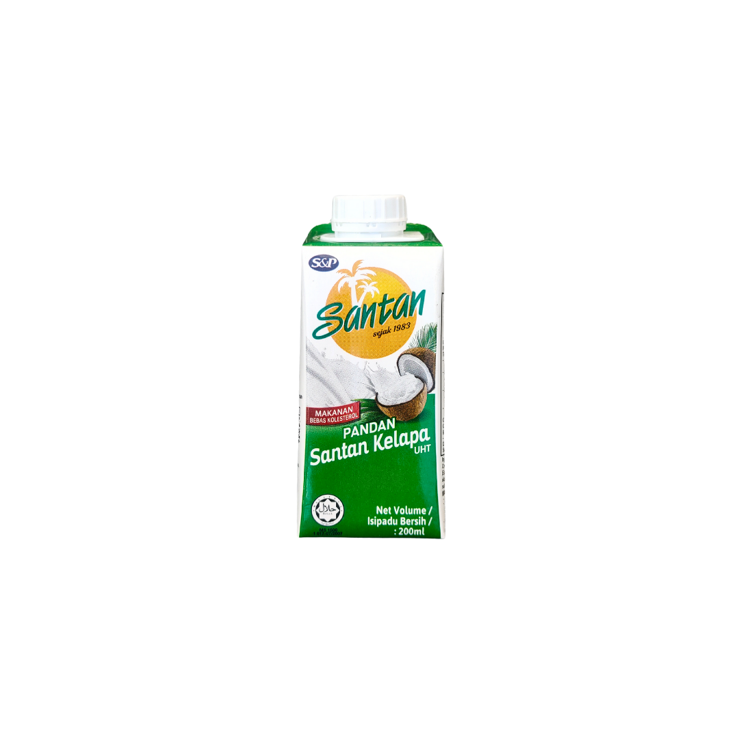 S&P Santan Coconut Milk Pandan 200ml