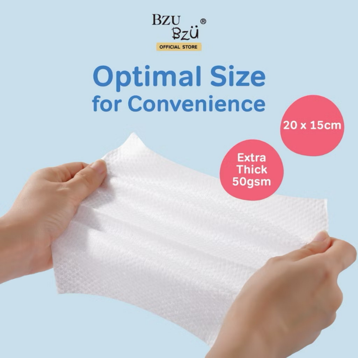 BzuBzu Ultra Gentle Baby Wipes 30 Wipes