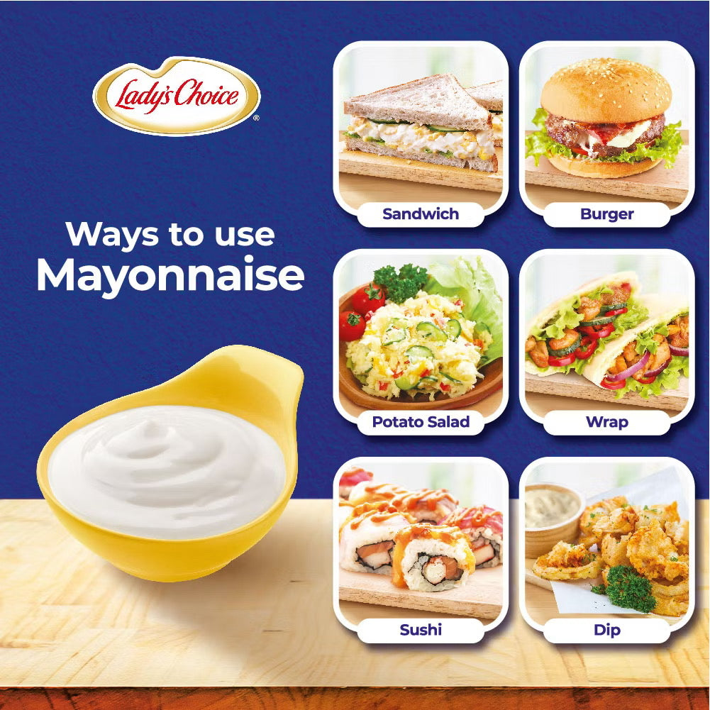 Ladys Choice Real Mayo Doy 205ml