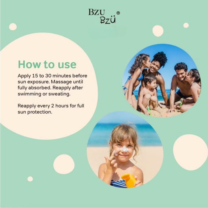 BzuBzu Sunscreen Lotion 40ML